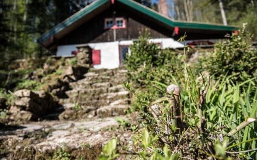 VERKAUFT – FREIZEITGRUNDSTÜCK – WIE IM MÄRCHEN – NATURPARADIES MIT URIGEM HÄUSCHEN IN ALLEINLAGE