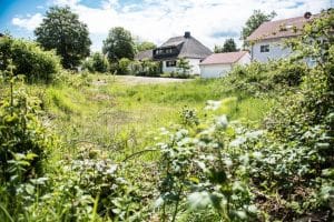 BLICK AUFS GRUNDSTÜCK