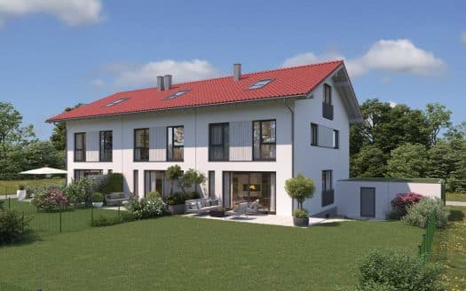 FAMILIENFREUNDLICH.GR&Uuml;N.ZENTRAL. NEUBAU REIHENECKHAUS IN HOLZKIRCHEN (S&Uuml;D/WEST AUSRICHTUNG)