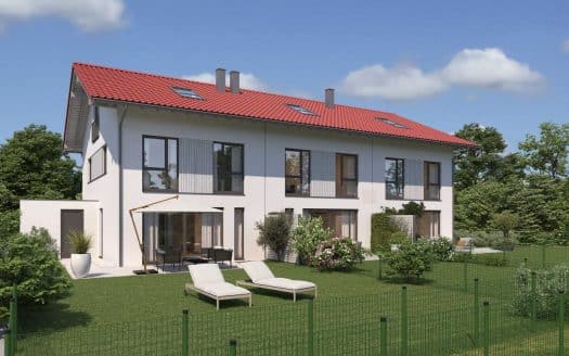 FAMILIENFREUNDLICH.GR&Uuml;N.ZENTRAL. NEUBAU REIHENECKHAUS IN HOLZKIRCHEN (S&Uuml;D/WEST AUSRICHTUNG)
