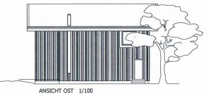 ANSICHT OST GEPLANTES HAUS