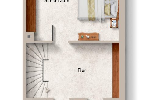 Reihenendhaus in Holzkirchen &ndash; Viel Potenzial. Sch&ouml;ner Garten. Attraktive Ortsrandlage